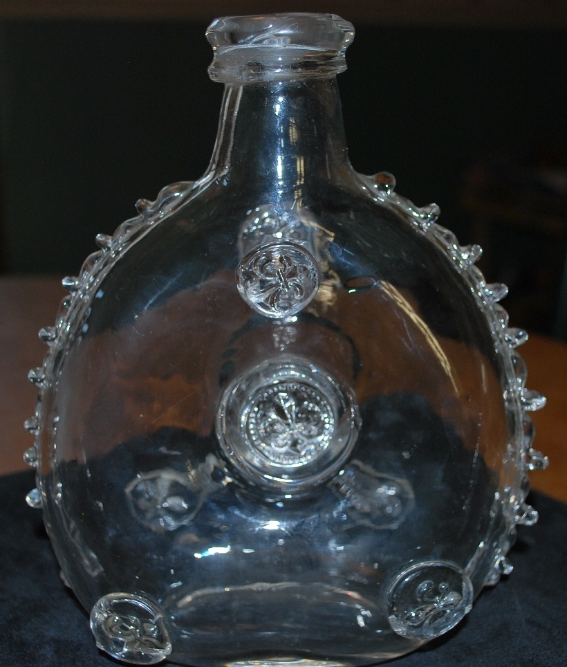 Rare NEW Remy Martin Louis XIII Cognac Bottle Chrome Serving Tray Baccarat NIB 