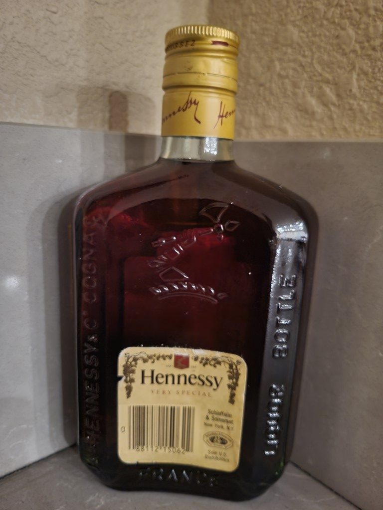 Hennessy+Cognac+Bottle+Empty+Maison+Fondee+VS+1765+70cl+With+Cork for sale  online