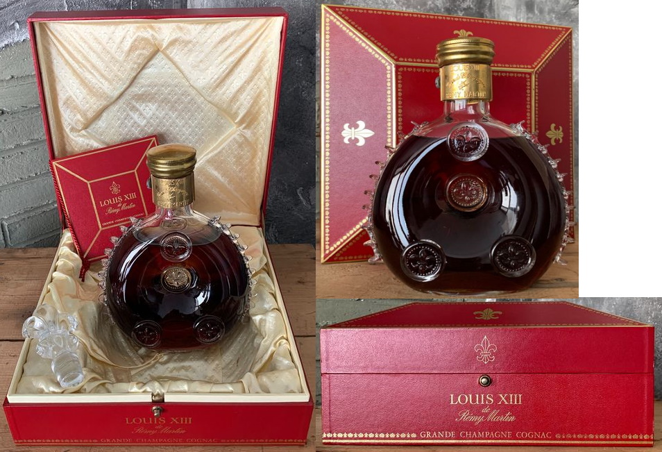 Buy Louis XIII Cognac Red & Gold Box 1980s