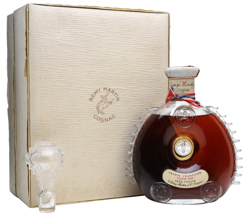 REMY MARTIN LOUIS XIII COGNAC BACCARAT CRYSTAL DECANTER BOTTLE EMPTY w/Box  Bag, Food & Drinks, Beverages on Carousell