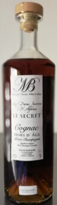 Michel Bureau Le Secret, los Dames Jeanne d'Alphonse, petite champagne (over 60 yo)