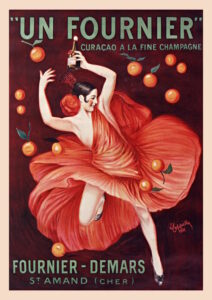  Curacao a la fine champagne; Fournier-Demars; artist: Cappiello