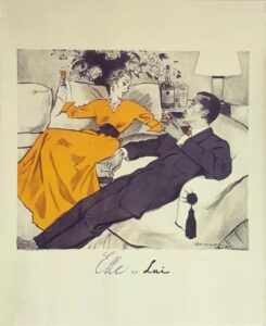 Plessis, pineau; artist: Morgue, 1953