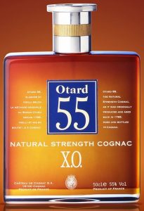 50cl natural strenght, 55%; 'e' after 50cl is bigger and more distance between 55% and 'Vol'.