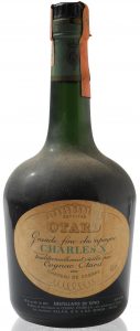 Charles X, Italian import with text underneath and a paper duty seal