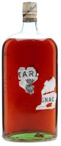 Otard flask 113cl; imported by Hall, Cutlack and Harlock (1930s)