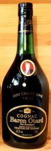 Content (70cl) and ABV are lower on the label (1980s)