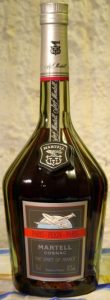 With 'produce of France' stated between content and ABV (1980s)
