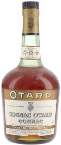 With a castle on the neck label; Otard on a brown band (1960s)