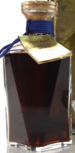With a paper duty seal; 76cc stated on back; Italian import, Spirit SPA Genova; different sticker on back-side