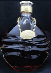 HKDNP sticker on the back and 75cl stated at the bottom