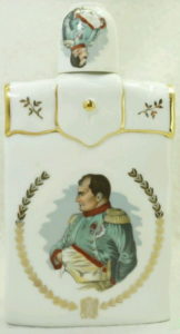 the little branches are pointing the other way; Tharaud limoges, 70cl; stopper is a cup