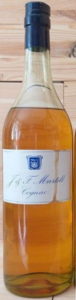 1L 'inspection bottle'; to accompany a barrel in order to be inspected by the customs; early 1950s