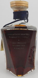 Cordon Bleu 1989: from Patrick Firino Martell & Albert Ferrasse (president of the French rugby league)