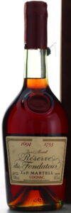700cc Reserve de la Fondateur; Italian import, Spirits S.P.A., Genova