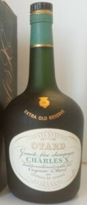 Charles X, extra old reserve printed on the glass