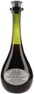 70 proof, not less than 24 FL OZS; on the back: only a few thousand bottles per year (in French); 1970s