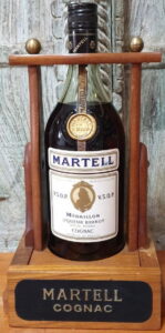 700ml Liqueur brandy, special reserve in a cradle; imported by Harper Gilfillan (Singapore - Brunei - Malaysia)