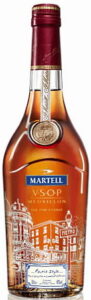With 70cle and 40%vol indicated with some text in between; notice that there are some little differences in the drawing on the lower side of the bottle