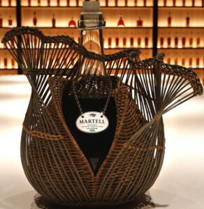 1952 with grande champagne indicated on the hanging label