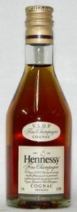 50ml stated and 40%; extra text beneath 'Cognac'; different cap