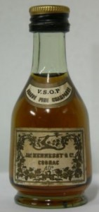 Grande fine champagne 3cl; with 40% on it