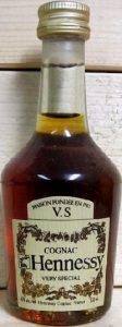 Cognac above Hennessy and very special under Hennessy. 50ml Stated