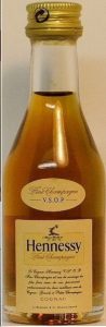 30ml; on shoulder label, first line: Fine Champagne; second line: VSOP. Asian market (Asian text on back side)