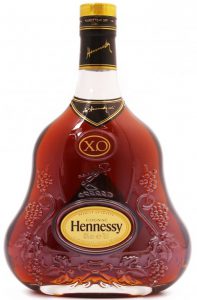 'e70cl'; additional text within the inner ring and the word cognac much smaller; capsule very smooth on top; on the back-side it is already called 'The Original X.O' (2001) 