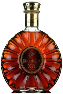 With a new neck; excellence in small letters and 'aoc cognac fine champagne' stated; 70cl (click to see three different back-sides of CLS Remy Cointreau)