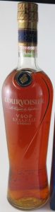 70cl stated on back-side. Courvoisier is on the top line