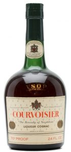 70 PROOF and 24 FL. OZ stated; on the shoulder is liqueur cognac