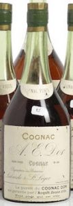 Vieux cognac of the domaines de La barde & St Leger