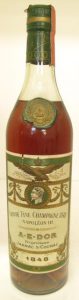 Limited édition bottle, 1848, with a duty seal