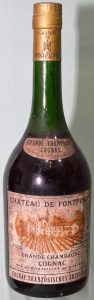 Chateau de Fontpinot, grande champagne; name Frapin not stated; Französisches Erzeugnis (1950-60s)