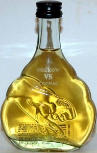 5cl VS; 50ml stated on the front; beautiful outlined panther; square label on the back with text