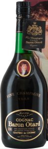 0,70L stated; 'fine champagne vieillie par Otard'; two additional text lines underneath