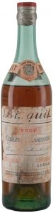 VSOP 70cl, grande champagne, probably 1920s; bi-coloured cap