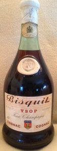 No signature and VSOP above the emblem; Fine champagne; 40 ABV stated