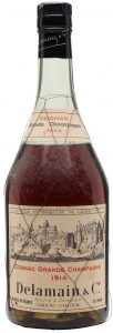 1914; this bottle is clearly in a better condition than previous one, but there is also a difference: no text underneath 'Produce of France' in the lower left corner (b. 1960s)