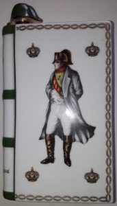 Napoleon, De Haviland limoges; on the back are solid bands; without a serie number at the bottom