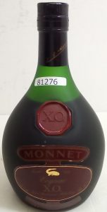 40%vol and 700ml stated at the lower edge of the label