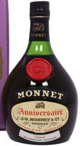 40% stated and on lower label: Cognac Französisches Erzeugnis