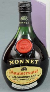 on lower label: Cognac Französisches Erzeugnis; ABV not stated