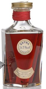 Martell Extra, red ribbon (cordon); bottle for Chinese market