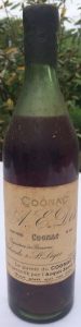Vintage cognac (1927) of the domaines de La barde & St Leger