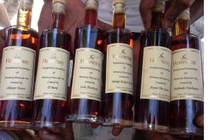6 different bottles made in collaboration with the Nigerian artist D'banj (2013)