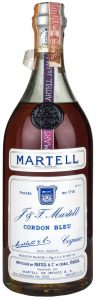 Mexico import by Martell de Mexico; with a plastic seal covering the capsule.