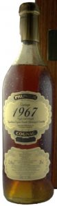 1967 Vintage grande champagne, bottled 2011