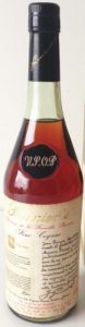 0.70L Sélection de la famille, fine cognac; imported by Colruyt, Belgium (1980s)